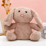 Hops the Rabbit 4-in-1 Sleep Buddy, Soothing Rhythmic Breathing Plush with Calming Melodies & Soft Glow Lights