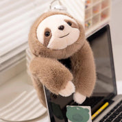 Hugging Sloth Bear Plush with Weighted Comfort Plush with Extra Long Arms for Hugging