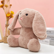 Hops the Rabbit 4-in-1 Sleep Buddy, Soothing Rhythmic Breathing Plush with Calming Melodies & Soft Glow Lights