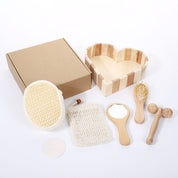 6-in-1 Wooden Spa Bath Gift Set