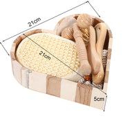 6-in-1 Wooden Spa Bath Gift Set