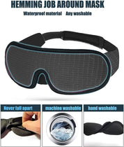 3D Sleep Eye Mask Soft Padded Cover