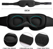 3D Sleep Eye Mask Soft Padded Cover