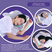 Butterfly Memory Foam Cervical Orthopedic Pillow