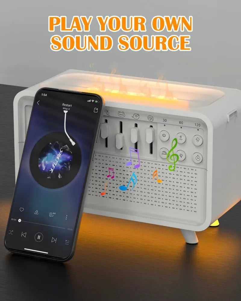 3-in-1 White Noise Bluetooth Speaker Sleep Aid