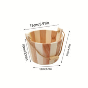 Natural Wooden Bucket Spa Gift Set