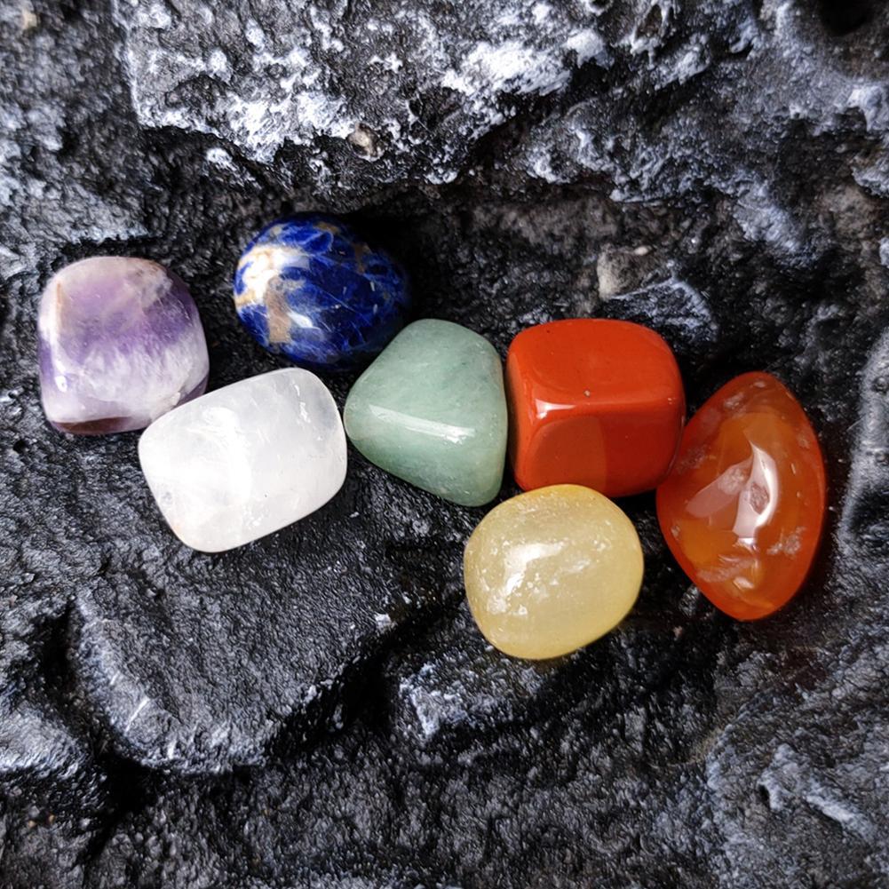 Chakra Crystal Gemstone Set – Natural Quartz & Minerals Gift Box
