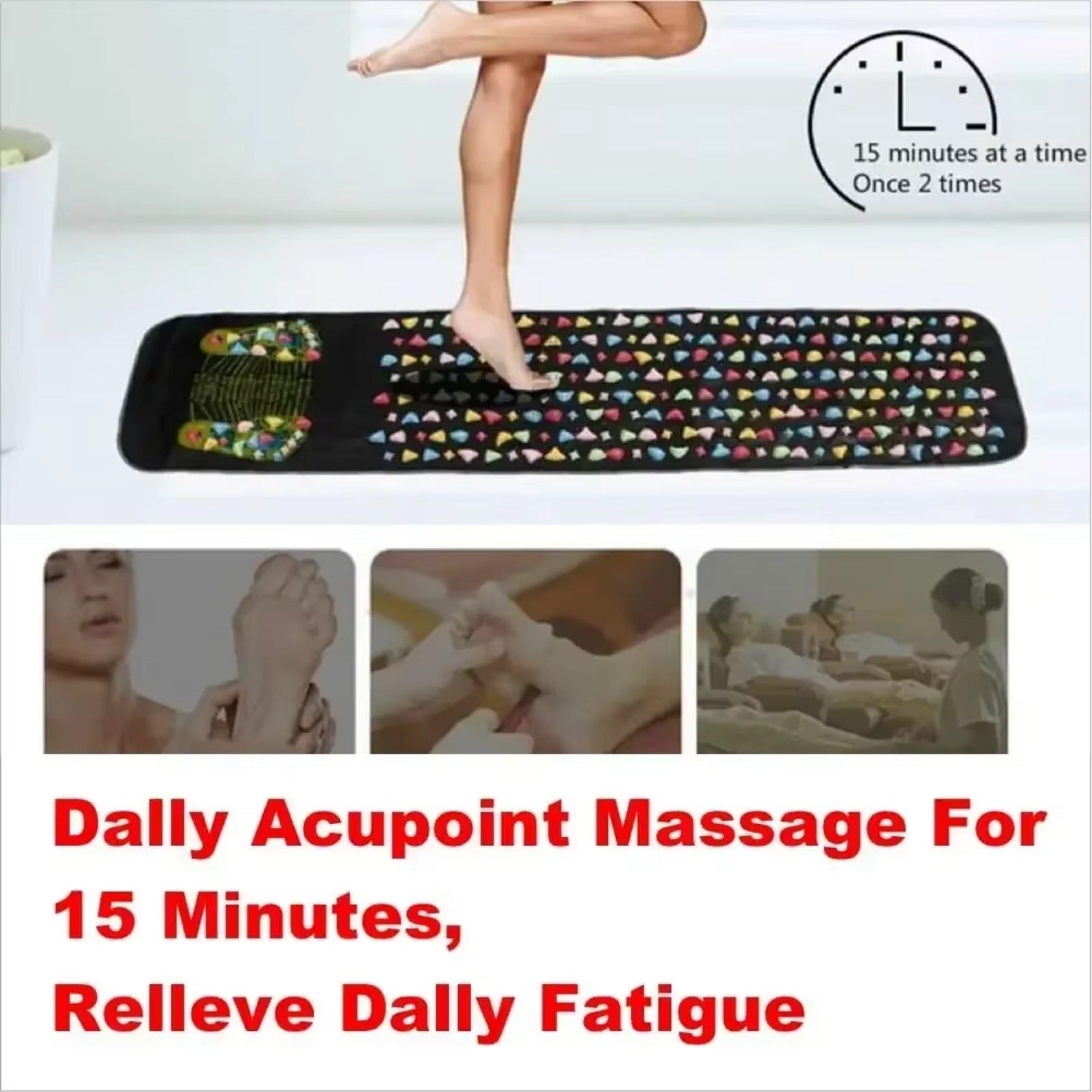 Acupressure Reflexology Foot Massage Pad