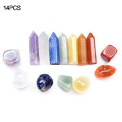 Chakra Crystal Gemstone Set – Natural Quartz & Minerals Gift Box