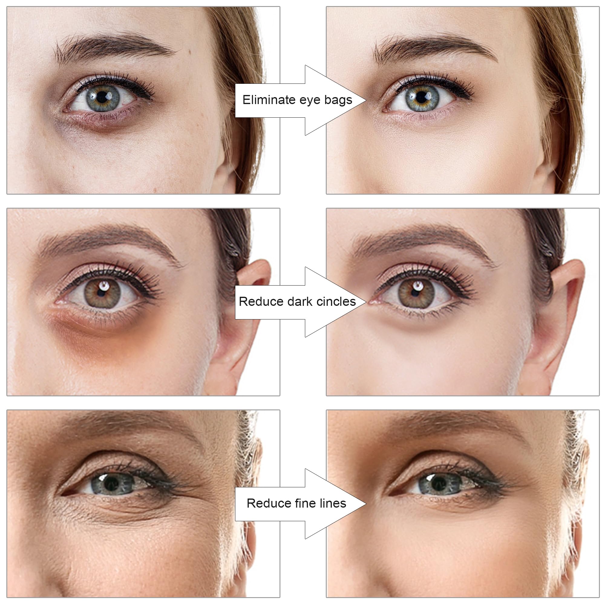 3D Red Light Eye Massager Glasses