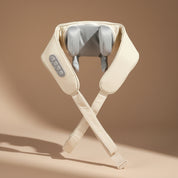 Neck and shoulder massager on a gray background
