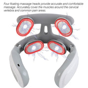 Electric 4-Head Neck Massager with Heat