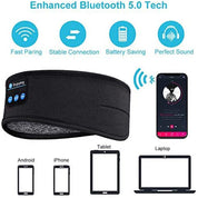 Bluetooth Sleep Headband with Wireless Headphones