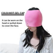 Gel Head Ice Cap Cold Hot Wrap