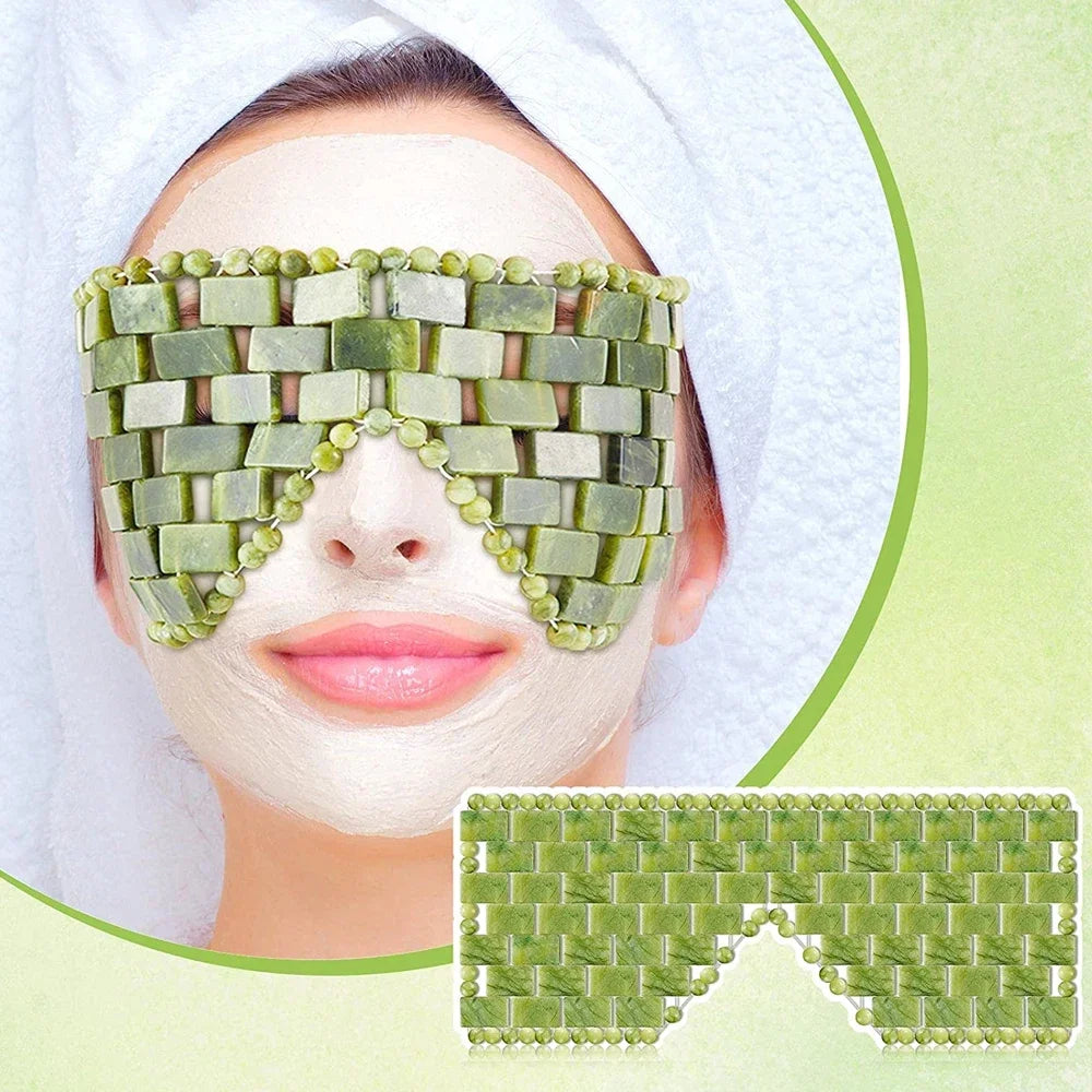 Cooling Jade Eye Mask for Relaxation