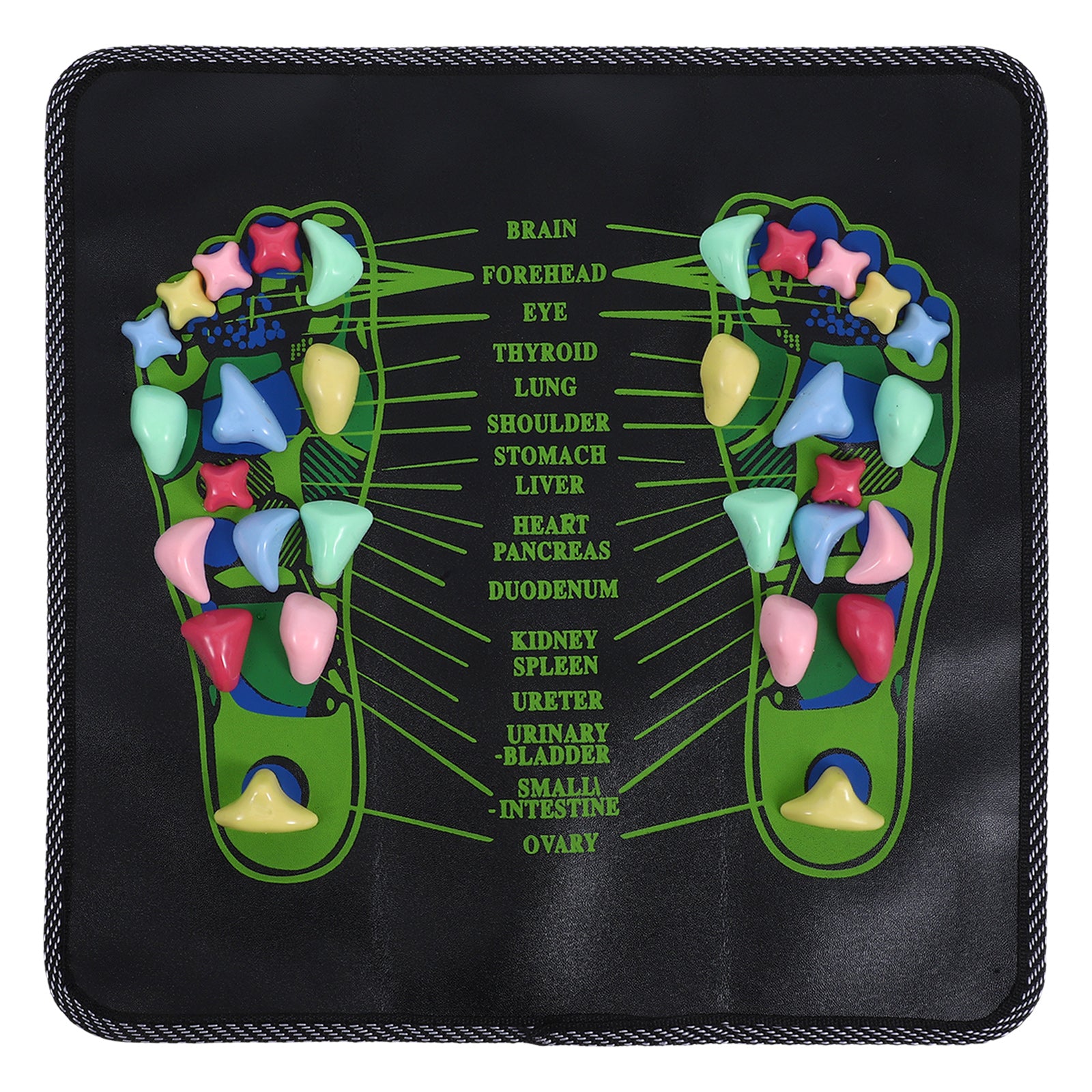 Portable Foot Reflexology Acupressure Massage Mat