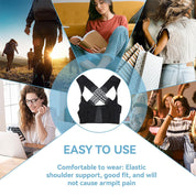 Breathable Back Posture Corrector Brace