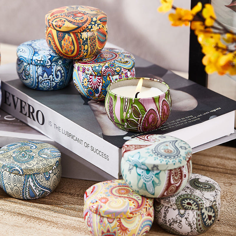 12-Piece Soy Scented Candle Set for Home & Gifts