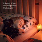 Salt Lamp - Natural Crystal Bedside Night Light