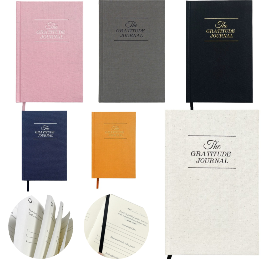 Gratitude Journal – Daily 5-Minute Notebook for Happiness & Positive Affirmations