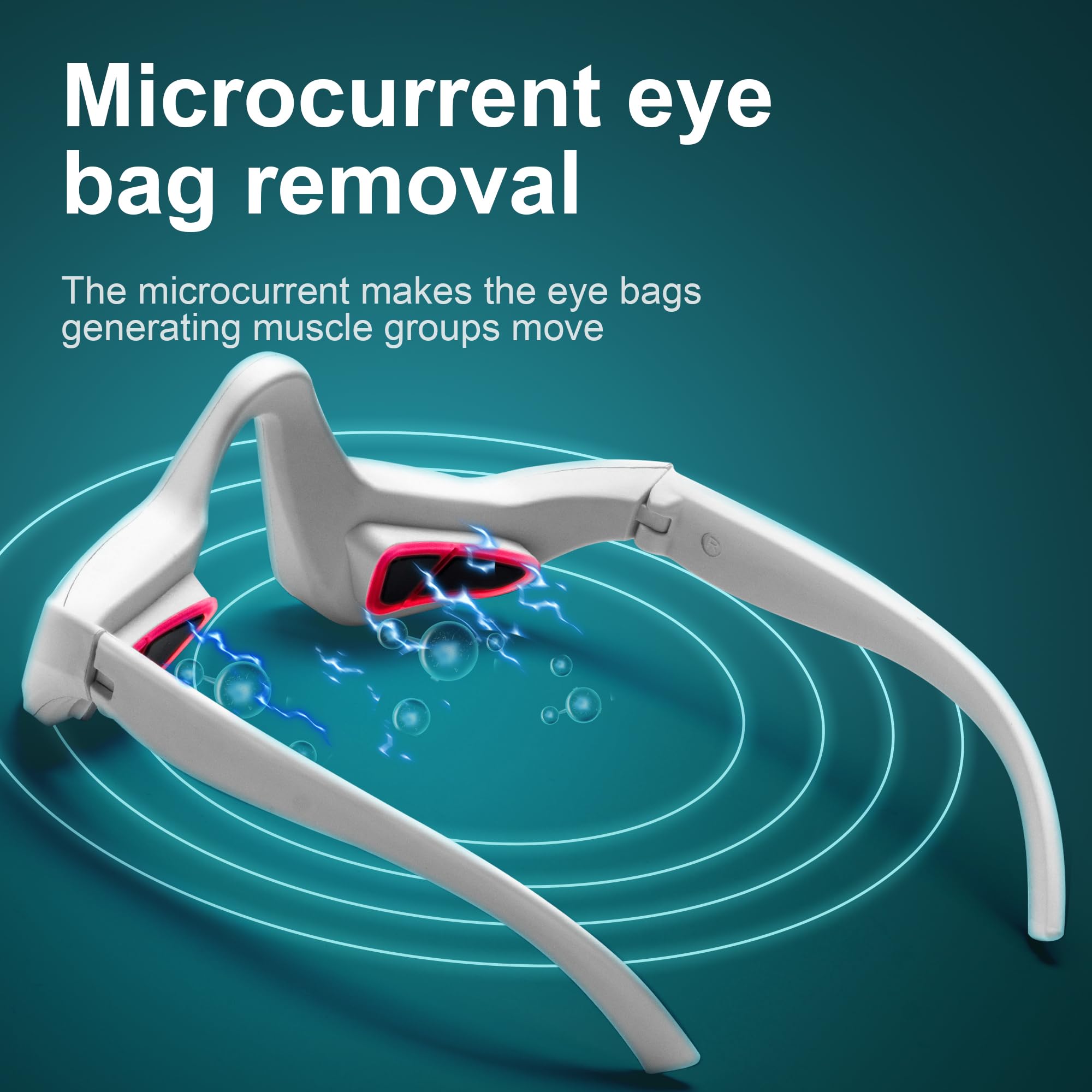 3D Red Light Eye Massager Glasses