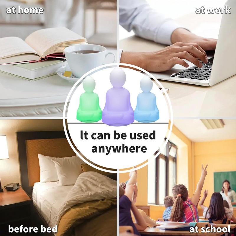 Breathing Buddha Meditation Night Light