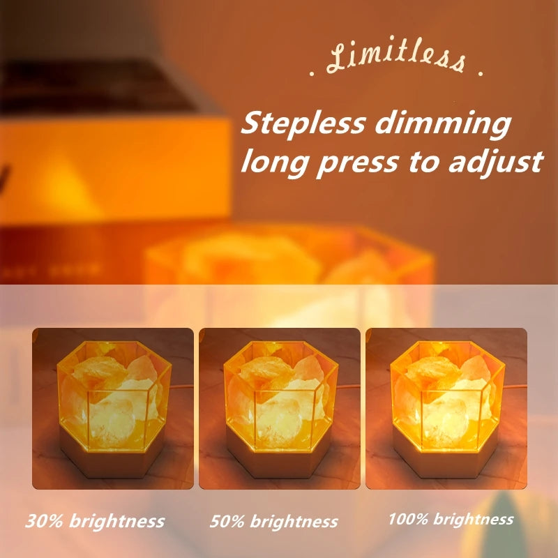 Crystal Rock Night Light