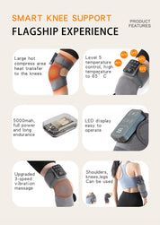 Electric Heating Knee Massager Pads
