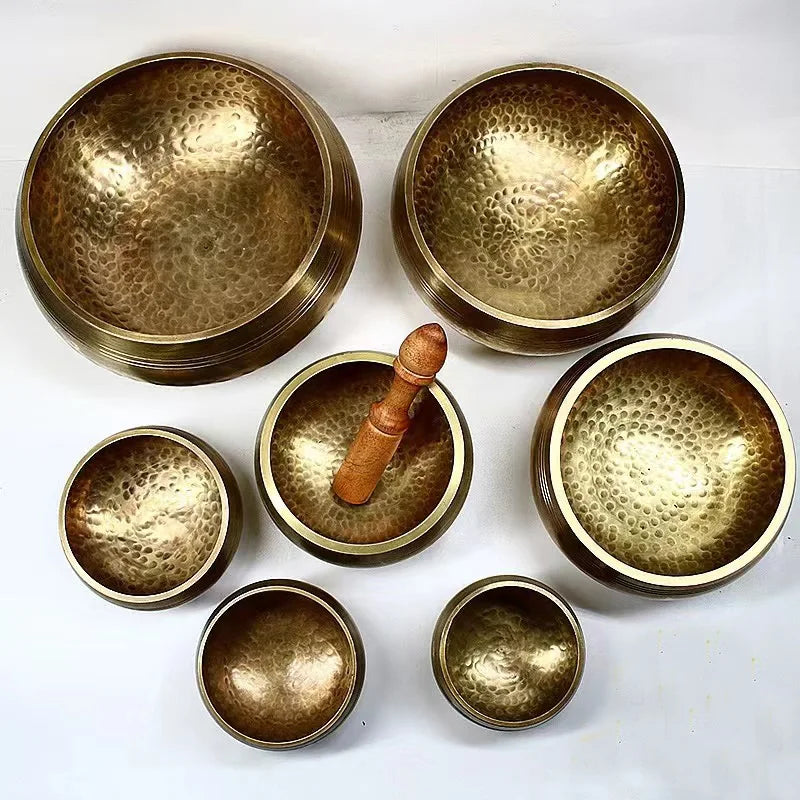 Authentic Handcrafted Tibetan Singing Bowl for Meditation