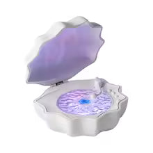 Retro Bluetooth Speaker with White Noise & Light