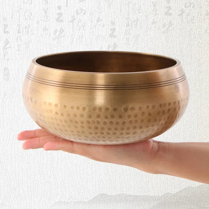 Authentic Handcrafted Tibetan Singing Bowl for Meditation