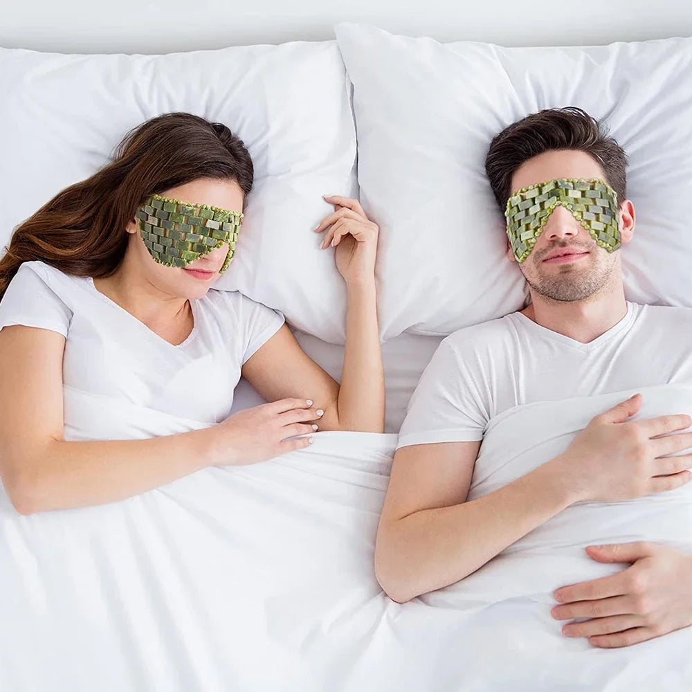 Cooling Jade Eye Mask for Relaxation